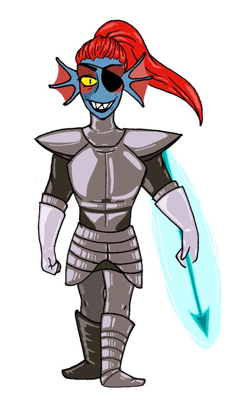 Undertale Armored Undyne By Scarlettaagni On Deviantart