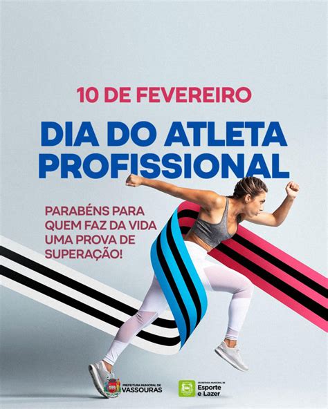 Dia Do Atleta Profissional Prefeitura Municipal De Vassouras