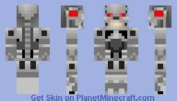 Terminator Minecraft Skin