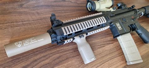 HK416 build in progress : r/airsoft