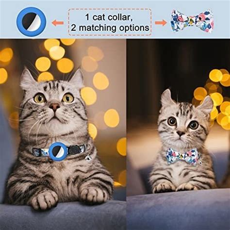 Collar Airtag Para Gato Con Cascabel Collares Separables Aj Cuotas