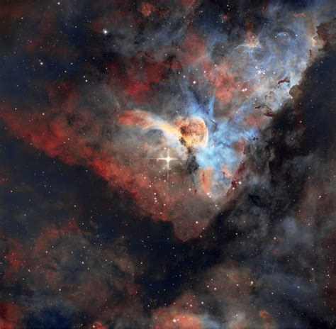 The Core Of Carina Nebula Telescope Live