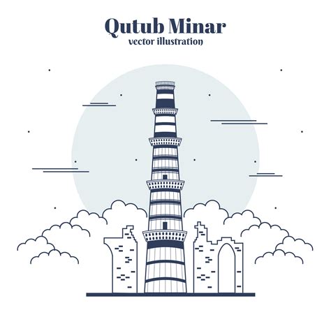 Drawing Images Of Qutub Minar - Drawing images ideas