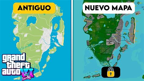 ¡gta 6 Filtrado Asi Sera El Nuevo Mapa 90 Mas Grande Youtube