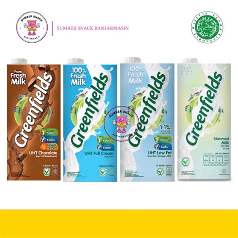 Jual Greenfields Fresh Milk Ml Varian Rasa Shopee Indonesia