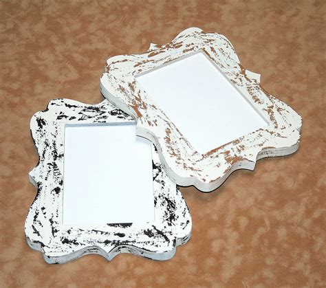 Shabby Picture Frame Whimsical 8x8 8x10 85x11 Or 8x12 In