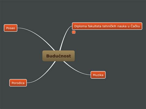 Budućnost Mind Map