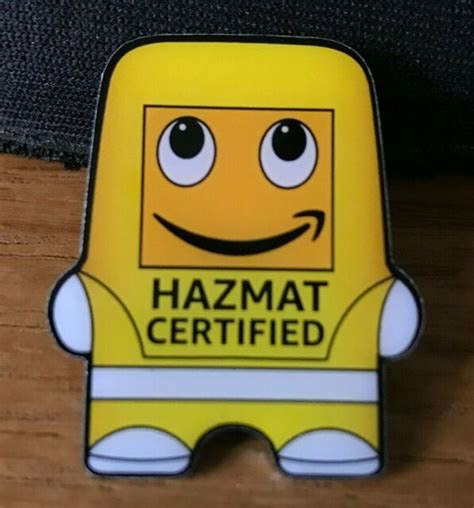 Hazmat Certified Peccy Amazon Employee Pin Ebay