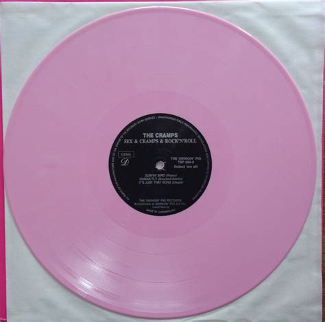 Cramps The Sex And Cramps And Rock N Roll Dlp 2 X Pink Vinyl Lps 1