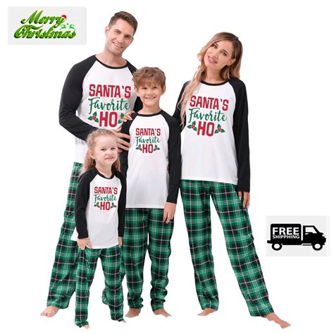 Christmas Pajamas For Family-Family Matching Christmas Pajamas Set Green - Walmart.com