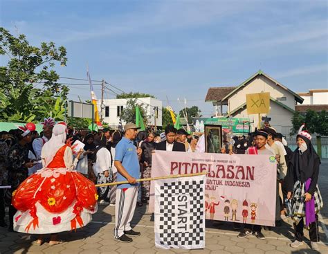 Jalan Sehat Hingga Ragam Lomba Gebyar HUT RI Ke 78 Di MAN 4 Bantul