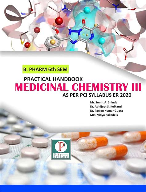 Practical Handbook Of Medicinal Chemistry Iii Mr Sumit A Shinde Dr