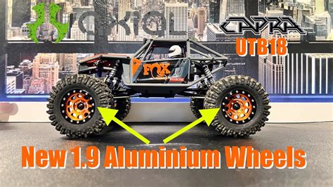 Axial Utb Capra New Aluminum Beadlock Wheels Install Youtube