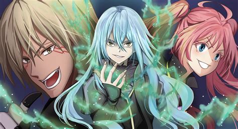 Hd Desktop Wallpaper Anime Rimuru Tempest Milim Nava That Time I