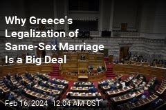 Why Greece S Legalization Of Same Sex Marriage Is A Big Deal