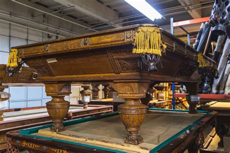 BBC Carved Table | Blatt Billiards