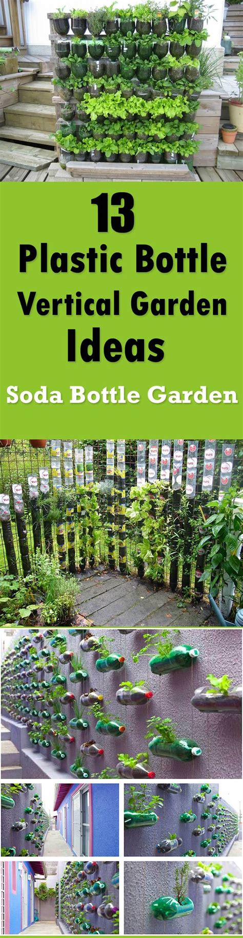 Best of Home and Garden: 13 Plastic Bottle Vertical Garden Ideas