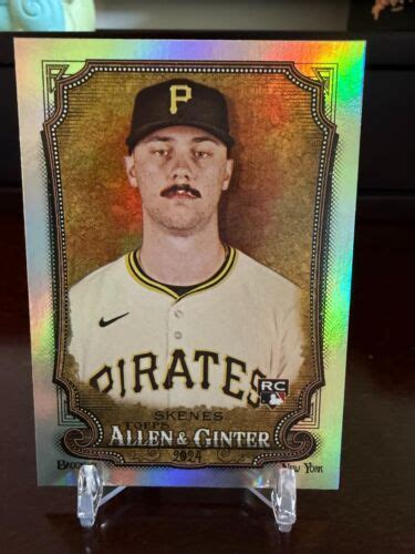 Topps Allen Ginter Chrome Refractor Paul Skenes Rc Ebay