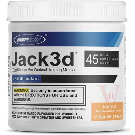 Usp Labs JACK3D The Ultimate PreWorkout Training Matrix 248 Fiyatı