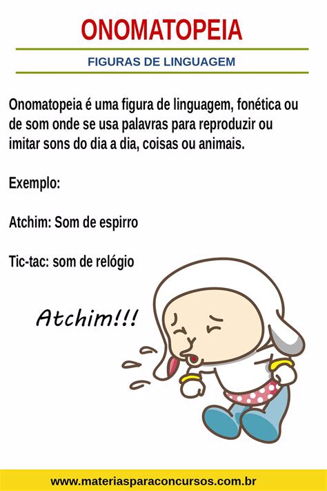 Figuras De Linguagem Onomatopeia - 10