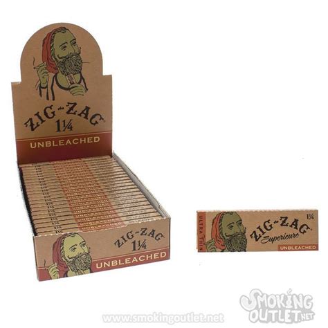 Zig Zag Unbleached Ultra Thin Rolling Papers Smoking Outlet