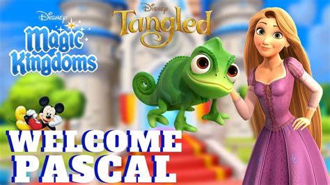 Welcome Pascal Tangled Disney Moms Magic Kingdoms Gameplay Youtube