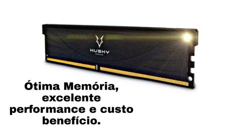 Mem Ria Ram Husky G Mhz Ddr Cl Preto Youtube