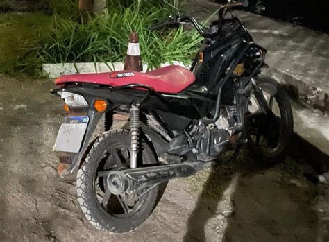 Homem é Preso Com Motocicleta Roubada Em Lauro De Freitas