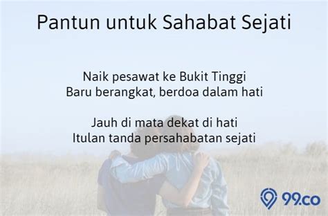 30 Pantun Untuk Sahabat Sejati Yang Penuh Makna Dijamin Bikin Dia