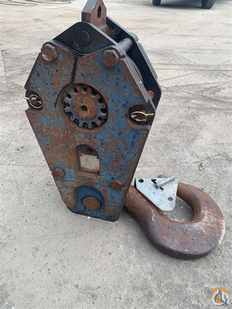 McKissick 35 Ton Hook Block McKissick Hook Block Crane Part For Sale In