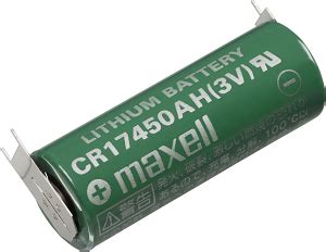 Cylindrical Type Lithium Manganese Dioxide Batteries CR Primary