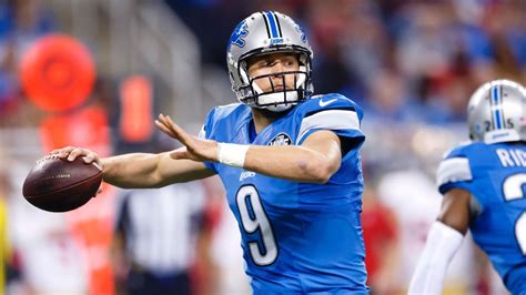 SportsNation -- What are your thoughts on QB Matthew Stafford's record ...