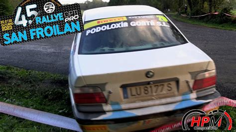 Rallye San Froilan Show Mistakes Youtube