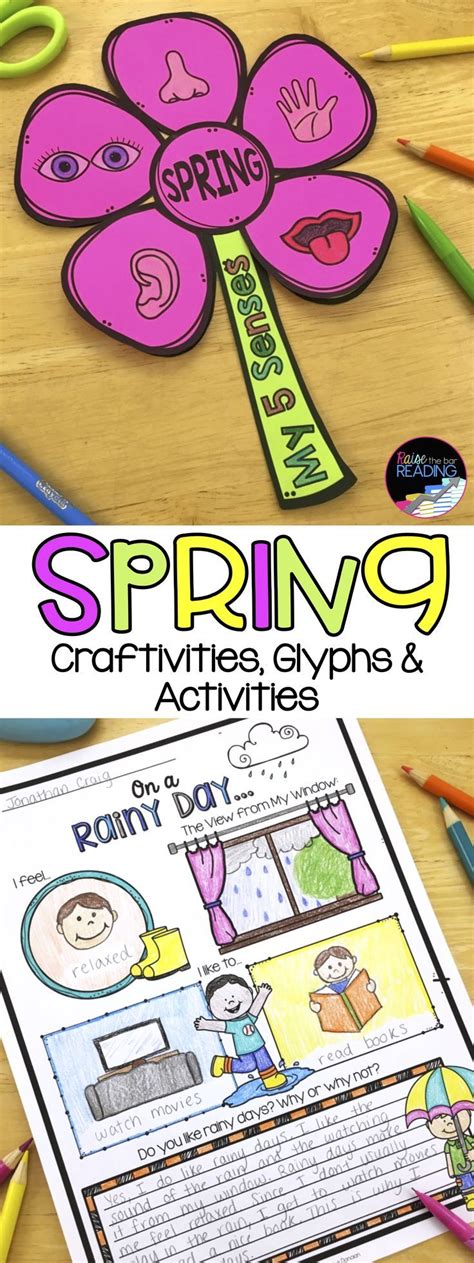 These Fun Spring Activities Are A Must Have For Teaching In The Spring Includes Spring Crafts