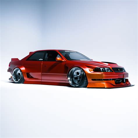 JZX100 Mark II Widebody Design On Behance