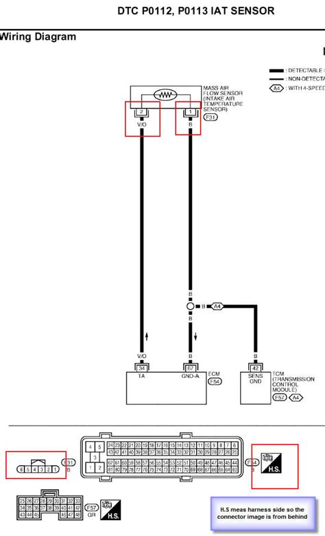 Nissan MAF Sensor Wiring Diagrams 3 Wire 4 Pin 5 Wire Surge