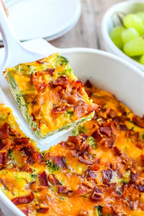 Keto Overnight Breakfast Casserole Easy Low Carb Recipe Life Love Liz