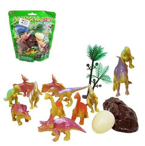 KIT 12 DINOSSAUROS JURÁSSICOS 3 ACESSÓRIOS SORTIDOS