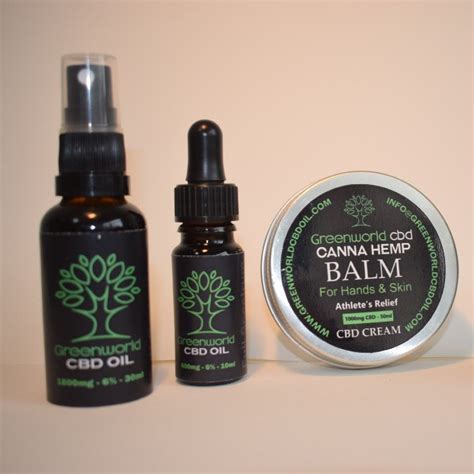 Green World Natural Cbd Oil And Balm Anahata Health Clinic