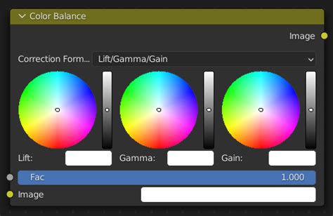 Nodo Equilibrio De Color Blender Manual