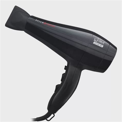 Secador de Cabelo Gama Bella Tourmaline Íon 2100w Preto 127V Submarino