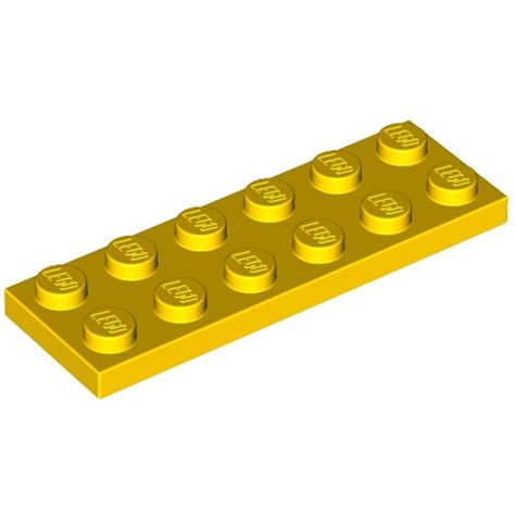 LEGO Yellow Plate 2 x 6 (3795) | Brick Owl - LEGO Marketplace