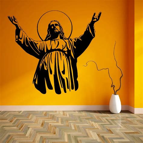 Jesus Christ Son Of God Religious Vinyl Wall Art Sticker Wall Decal