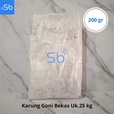 Jual Karung Goni Plastik Bekas Ukuran 25kg Shopee Indonesia