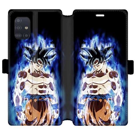 Housse Cuir Portefeuille Samsung Galaxy A51 4G Manga Dragon Ball