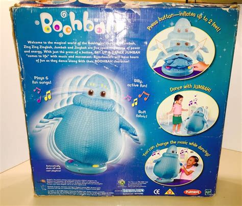 Playskool Boohbah Get up & Dance Jumbah Blue Inflateable Ages 2 ...