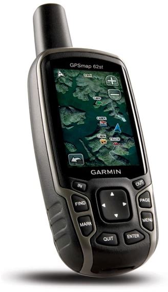 Garmin GPSMAP 62St Handheld Hiking GPS Navigator Backcountry