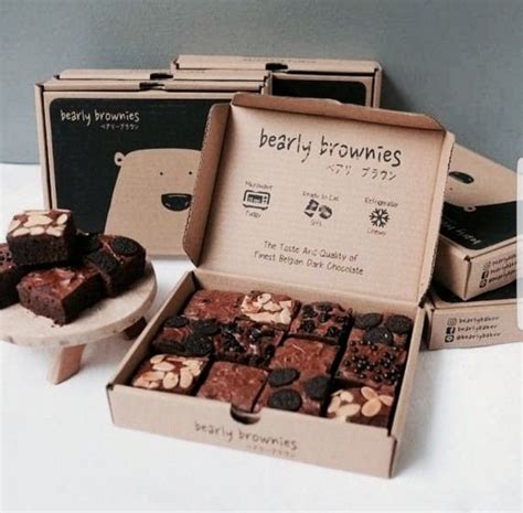 Empereans Bakery Packaging Design Brownie Packaging Cookie Packaging