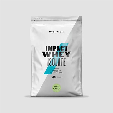 Impact Whey Isolate Kg Matcha Latte Myprotein Fittis