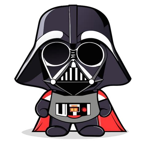 Darth Vader Vector Illustration Cartoon Premium Ai Generated Vector